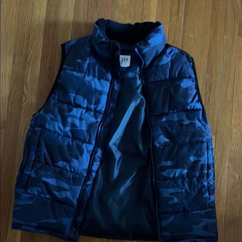 GAP Blue Camo Kids Vest
